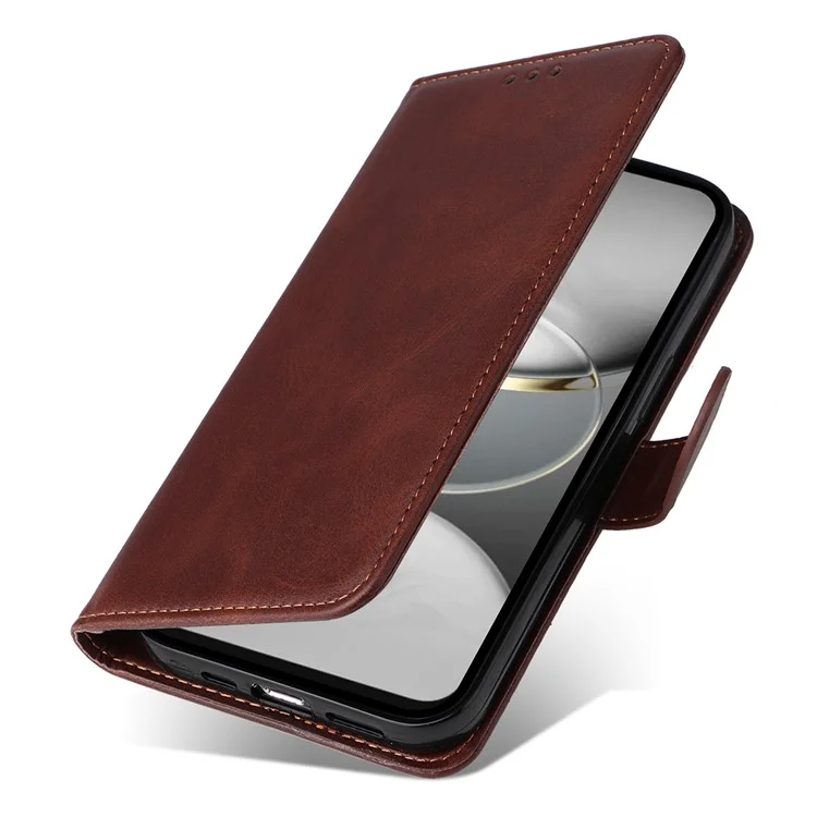 For TECNO Spark 30 4G Case Wallet PU Leather Folio Flip Phone Cover - Brown

Custodia in pelle sintetica a portafoglio con chiusura a libro per TECNO Spark 30 4G - Marrone