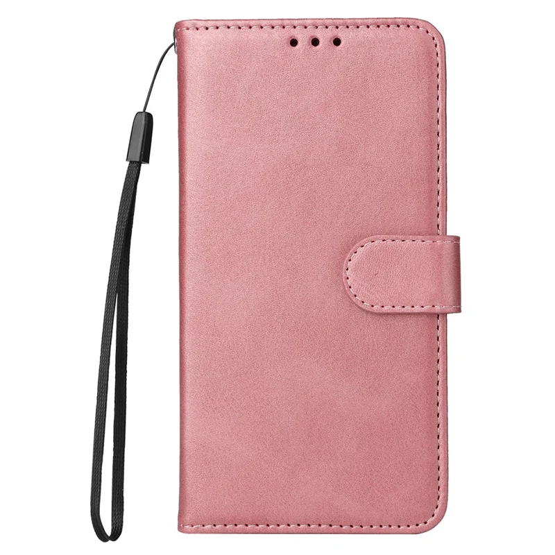 For TECNO Spark 30 4G Case Wallet PU Leather Folio Flip Phone Cover - Pink