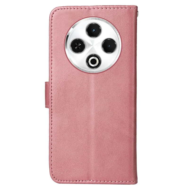 For TECNO Spark 30 4G Case Wallet PU Leather Folio Flip Phone Cover - Pink