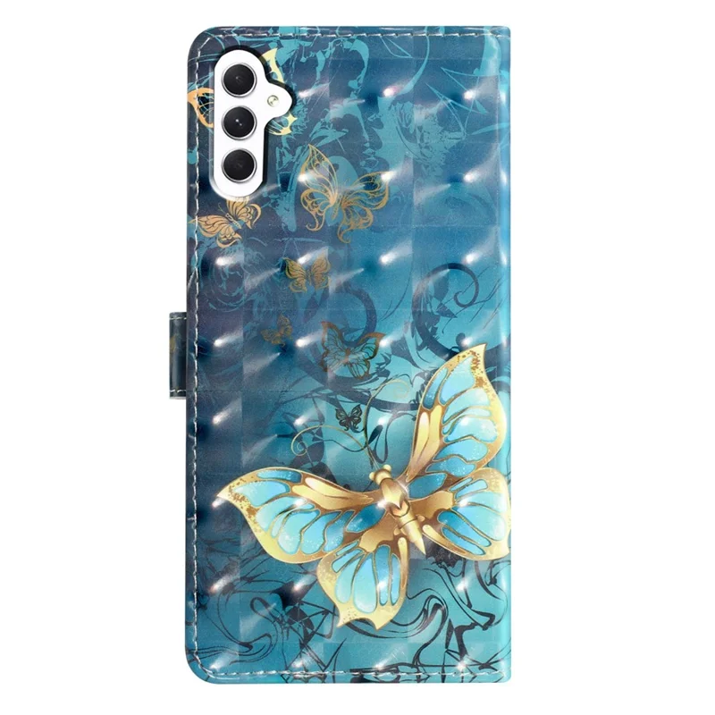 Для Samsung Galaxy A56 5G чехол из искусственной кожи, чехол для телефона с 3D-принтом - Бабочка