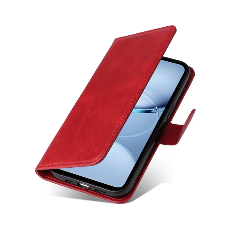 For TECNO Spark 30 5G / Pova 6 Neo 5G Case Wallet PU Leather Folio Flip Phone Cover - Red