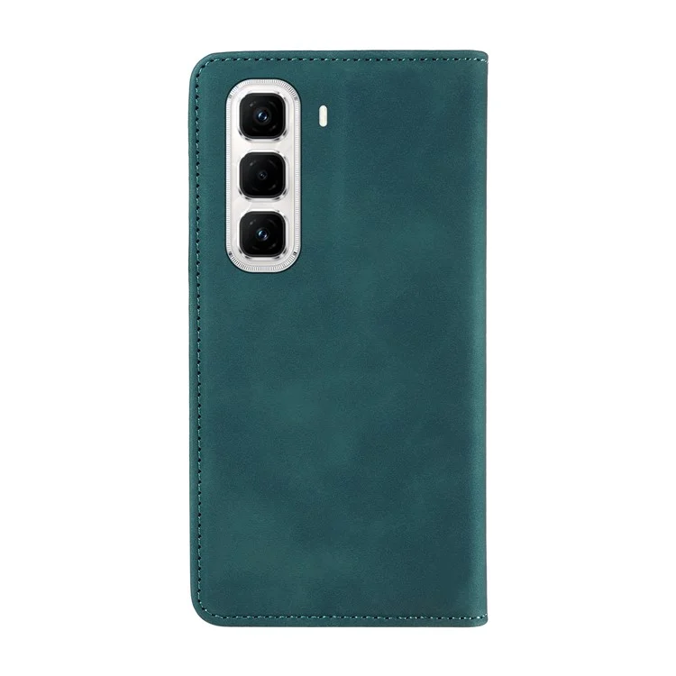 BETOPNICE 003 Leder-Handyhülle mit Ständer für Infinix Hot 50 Pro+ 4G - Grün