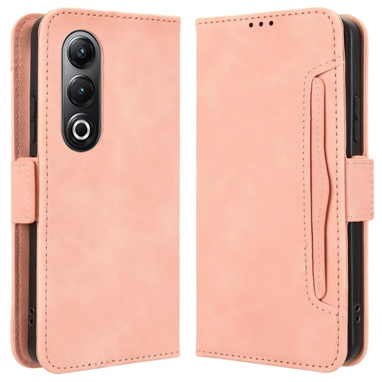 Für itel S25 4G Lederhülle Handytasche mit mehreren Kartenfächern - Pink