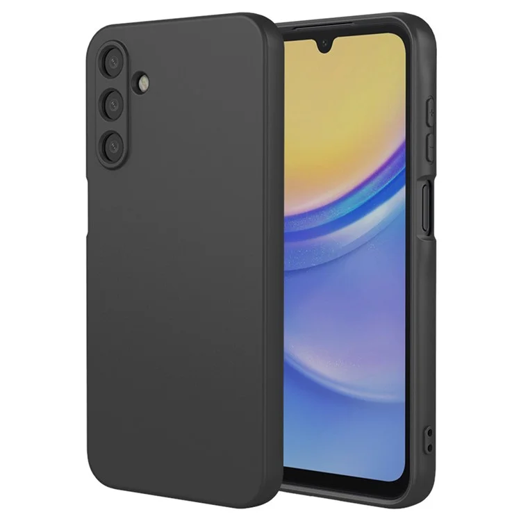 For Samsung Galaxy A26 5G Case Scratch Resistant Soft TPU Back Cover - Black