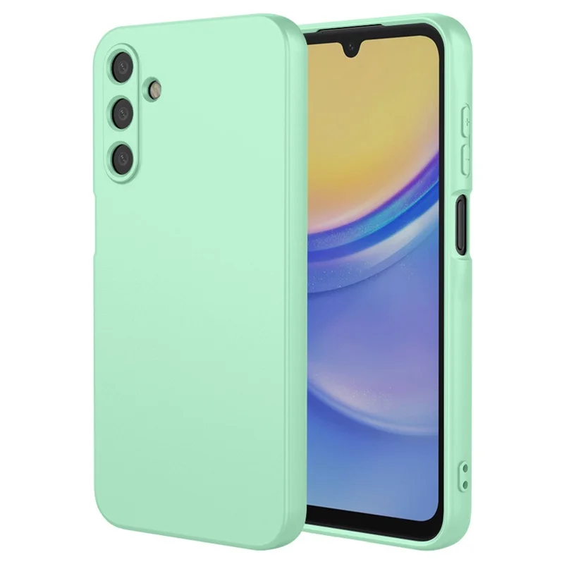 For Samsung Galaxy A56 5G Case Scratch Resistant Soft TPU Back Cover - Matcha Green