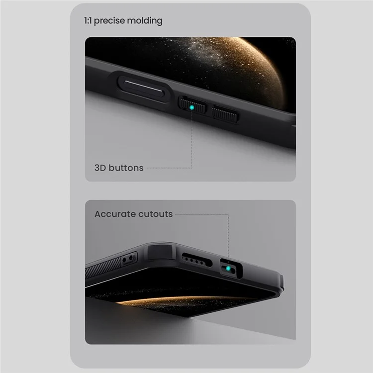 NILLKIN Frosted Shield Pro Hülle für Huawei Mate 70, matte PC+TPU Handyhülle