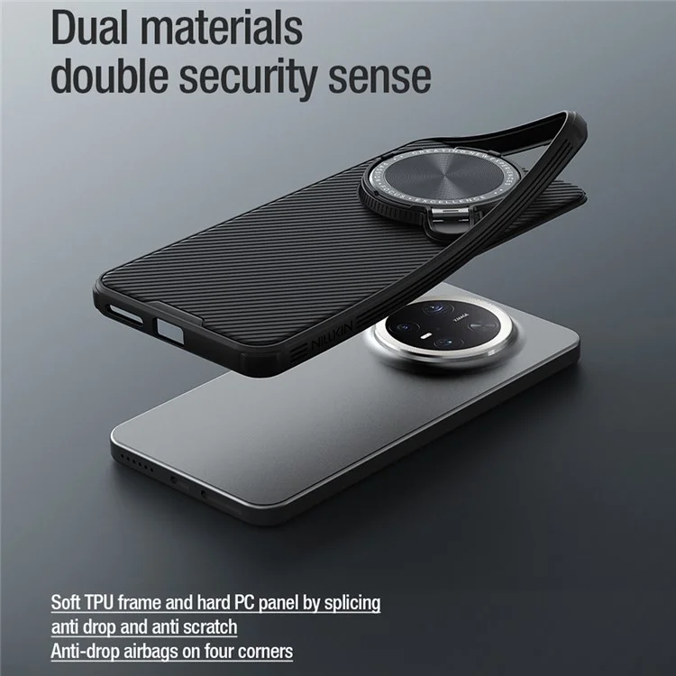 NILLKIN Camshield Prop Series para Huawei Mate 70 Pro+ / Funda Mate 70 Pro Slide Camera Protection PC + TPU