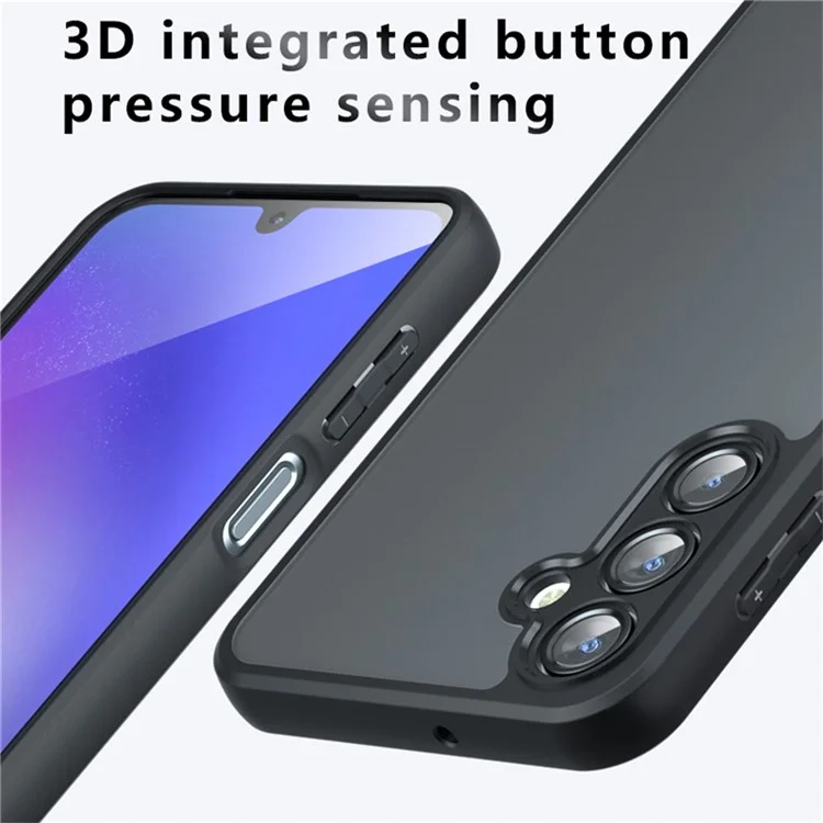 Für Samsung Galaxy A56 5G Hülle stoßfestes TPU + PC matter Rückseite Handyhülle