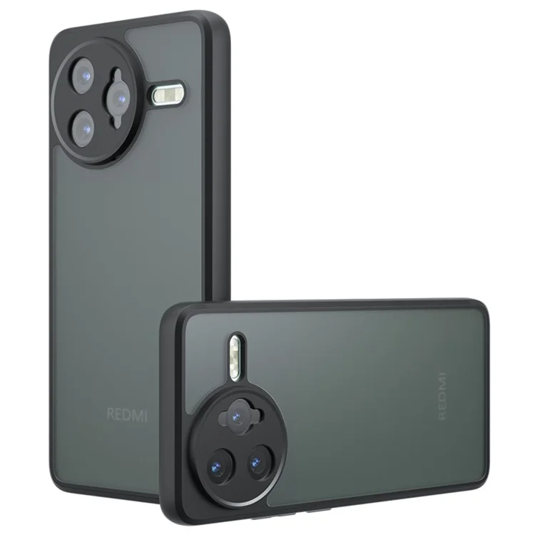 Custodia per Xiaomi Redmi K80 Pro 5G a prova di caduta, cover posteriore opaca in TPU + PC.