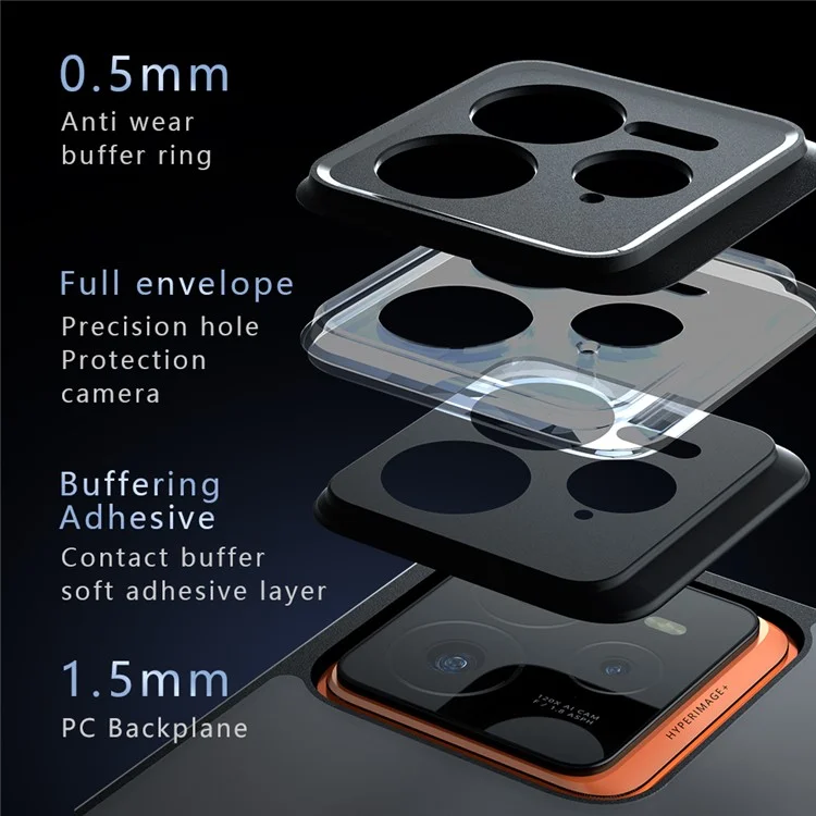 Funda para Realme GT 7 Pro 5G a prueba de caídas, de TPU + PC, con tapa trasera mate