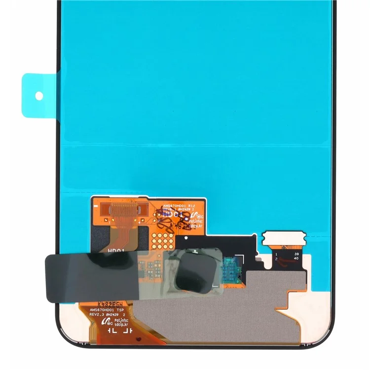 Для замены экрана и дигитайзера Samsung Galaxy S24 FE S721, оригинальная деталь S AMOLED (без логотипа)