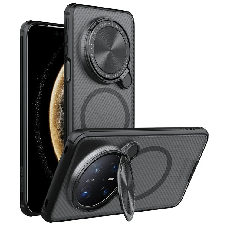 Étui NILLKIN Camshield Prop Series pour Huawei Mate 70 Pro+ / Mate 70 Pro compatible avec MagSafe Housse de téléphone en TPU+PC avec curseur pour caméra
