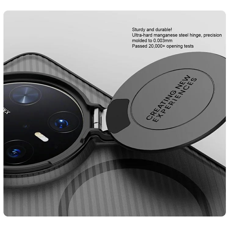 Étui NILLKIN Camshield Prop Series pour Huawei Mate 70 Pro+ / Mate 70 Pro compatible avec MagSafe Housse de téléphone en TPU+PC avec curseur pour caméra