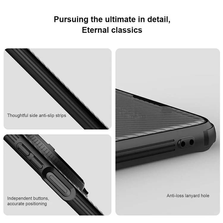 Étui NILLKIN Camshield Prop Series pour Huawei Mate 70 Pro+ / Mate 70 Pro compatible avec MagSafe Housse de téléphone en TPU+PC avec curseur pour caméra