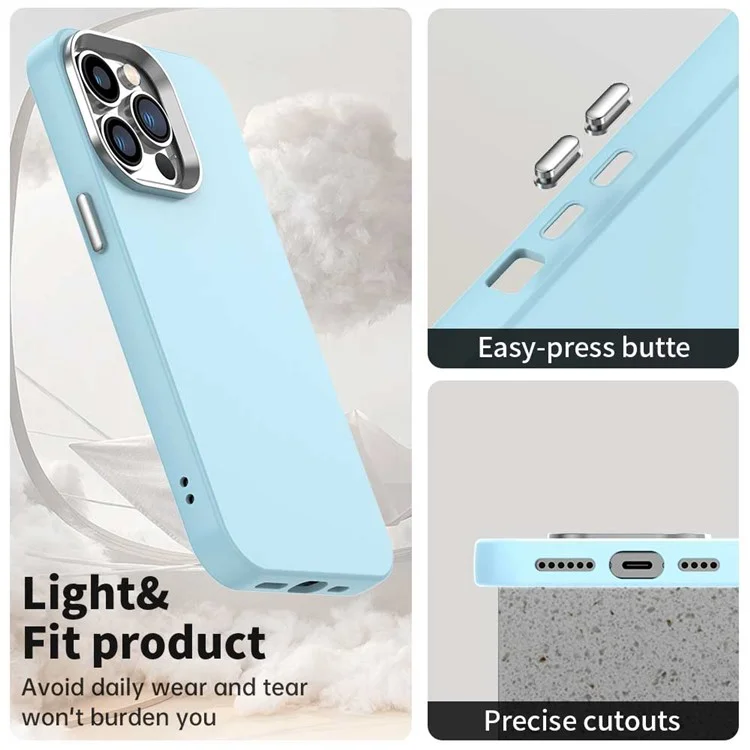 Coque pour iPhone 12 / 12 Pro en TPU + TPE avec protection anti-chute - Bleu