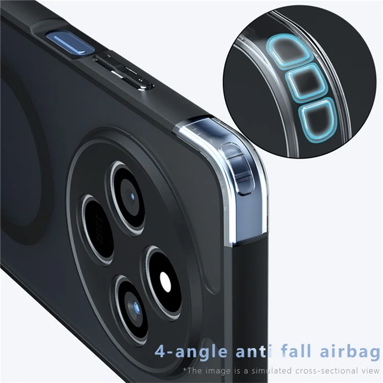 For Xiaomi Poco C75 4G / 14R 5G / 14C 4G Case Compatible with MagSafe TPU+PC Matte Phone Cover