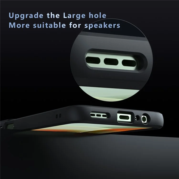 Funda para Motorola Moto G55 5G de TPU y PC, cubierta de teléfono transparente a prueba de golpes