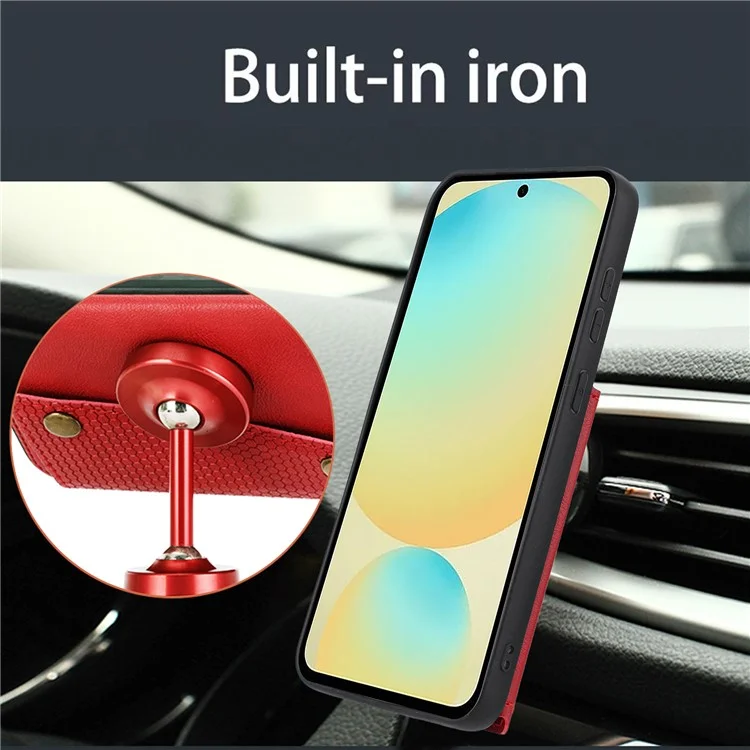 For Huawei nova 13 Pro 5G Case with Card Slots Kickstand Leather + TPU Phone Cover - Blue