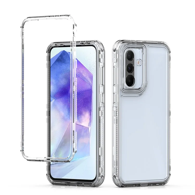 Custodia antigraffio in acrilico TPU trasparente per Samsung Galaxy A36 5G / A45