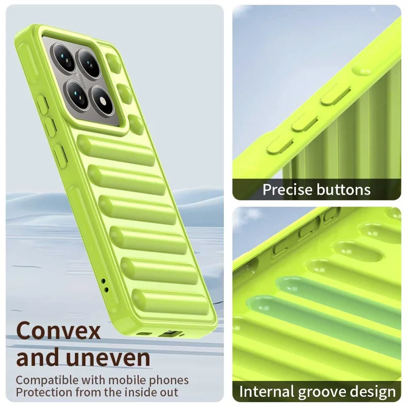 For Xiaomi 14T Case Protective TPU Phone Cover - Green