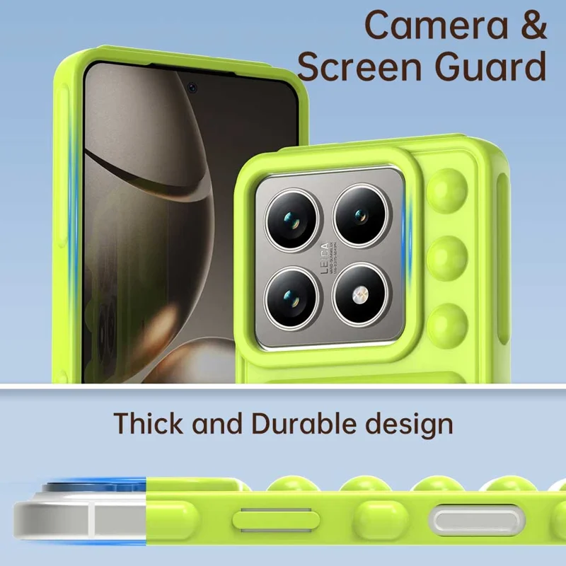 For Xiaomi 14T Case Protective TPU Phone Cover - Green