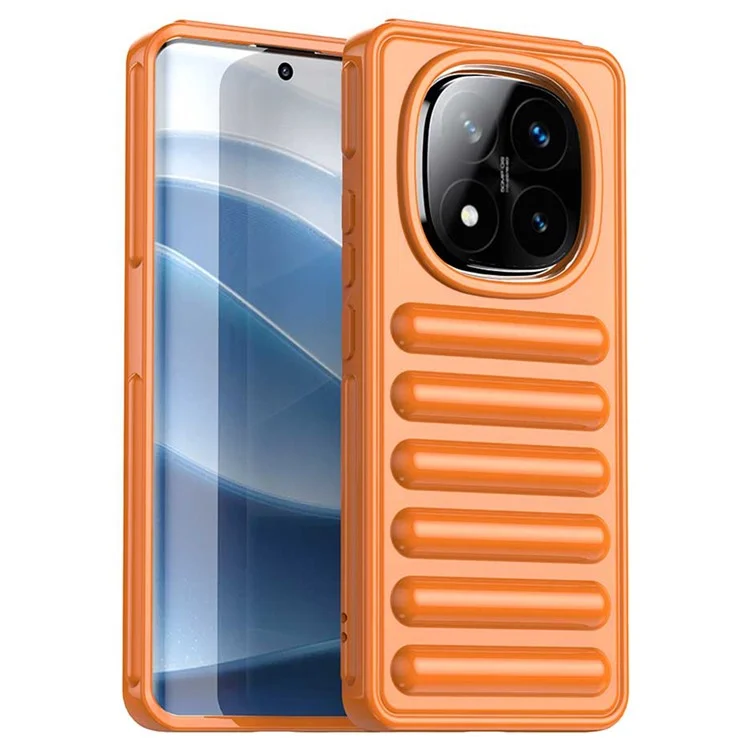 Custodia protettiva in TPU per Xiaomi Redmi Note 14 Pro+ 5G - Corallo