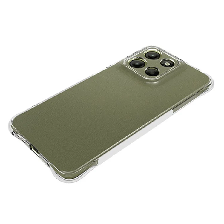 Compra al por mayor de funda de teléfono transparente antideslizante y a prueba de golpes de TPU para Motorola Moto G15 4G.