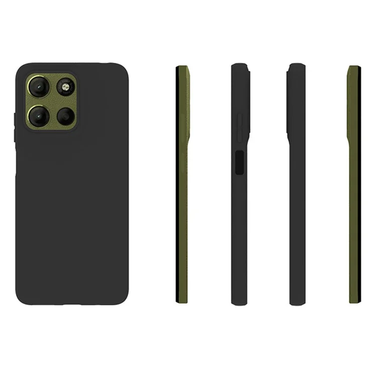 Massenkauf für Motorola Moto G15 4G Hülle, flexible TPU-Hülle mit matter Oberfläche