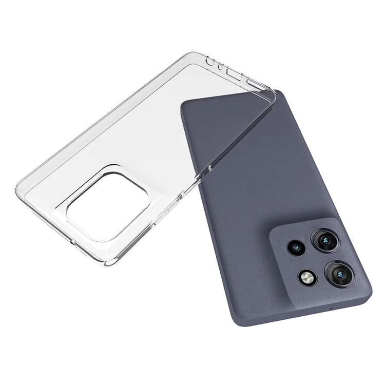 Für Motorola Moto G Power (2025) Klare Handyhülle, wasserbeständige TPU-Rückabdeckung