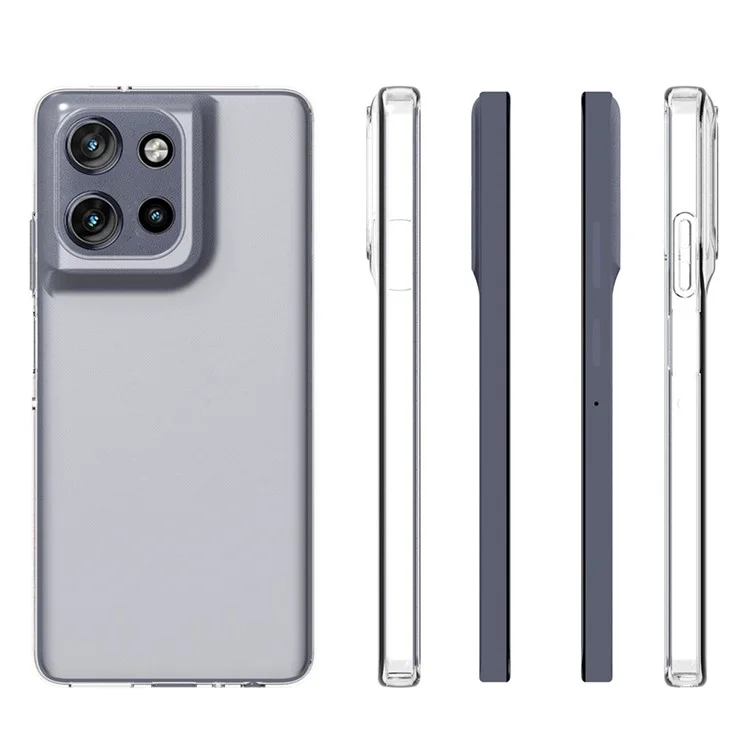 Für Motorola Moto G Power (2025) Klare Handyhülle, wasserbeständige TPU-Rückabdeckung