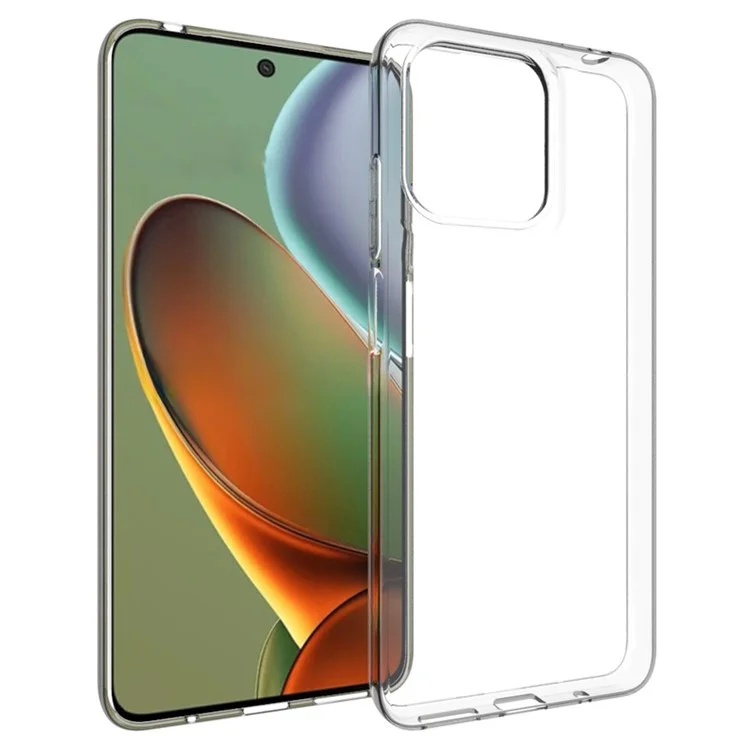 Achat en gros de coque de téléphone transparente résistante aux marques d'eau en TPU pour Motorola Moto G15 4G