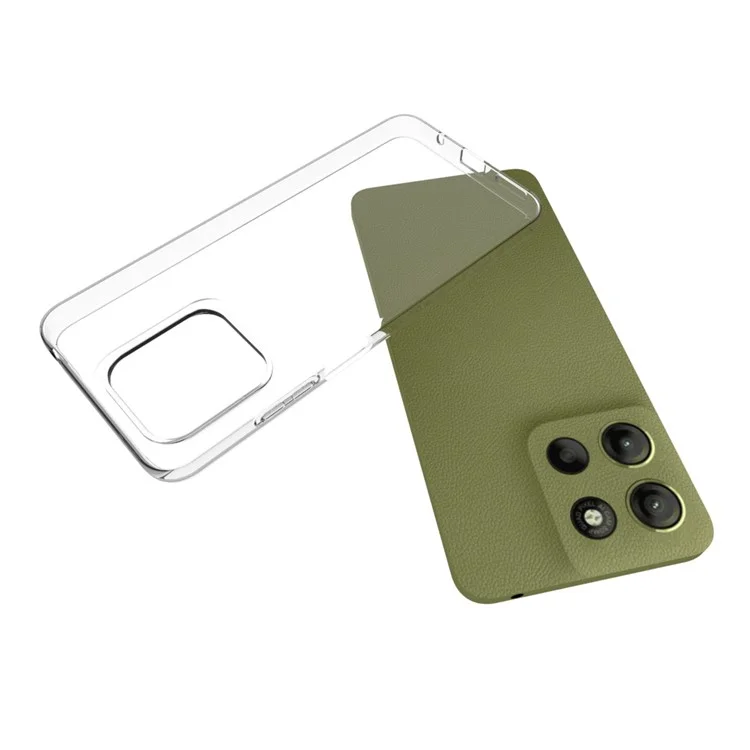 Achat en gros de coque de téléphone transparente résistante aux marques d'eau en TPU pour Motorola Moto G15 4G