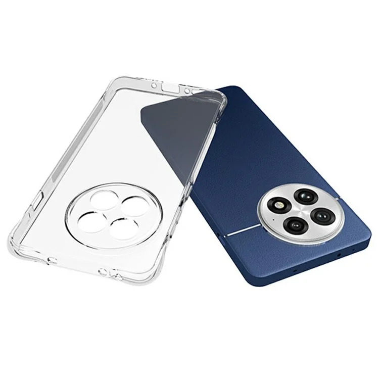 Funda de teléfono TPU antideslizante y transparente para OnePlus Ace 5 5G / Ace 5 Pro 5G