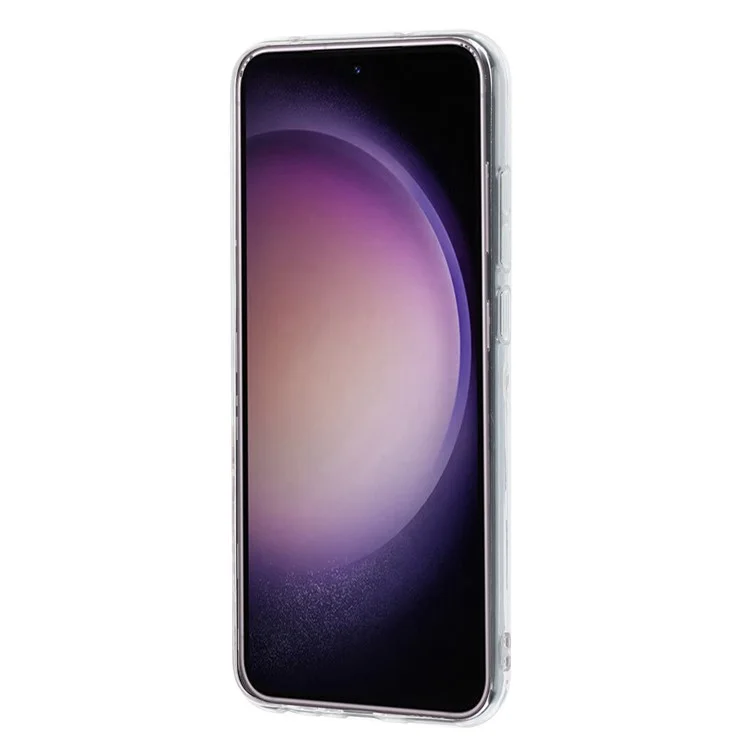 Capa para Samsung Galaxy A56 5G com impressão de padrão, tampa traseira de TPU para celular - Flor de Mandala
