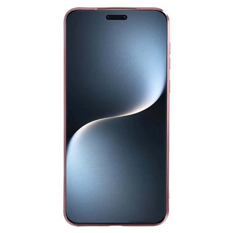 Capa KADEM For Honor Magic7 Pro 5G Flor TPU Flexível Gradiente Capa de Telefone - Ouro Rosa