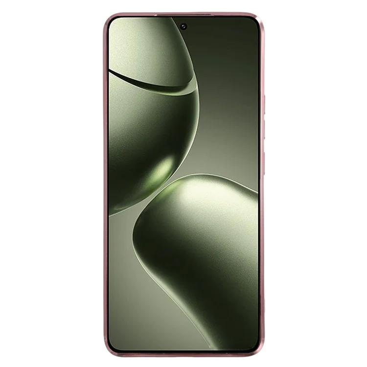 Funda para Xiaomi 14T de KADEM con patrón de flores, cubierta de teléfono de TPU degradado con cordones - Oro rosa