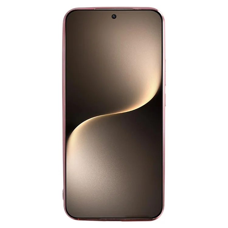 Funda KADEM For Honor Magic7 5G con patrón de flores, cubierta de teléfono de TPU degradado con cordones - Oro rosa