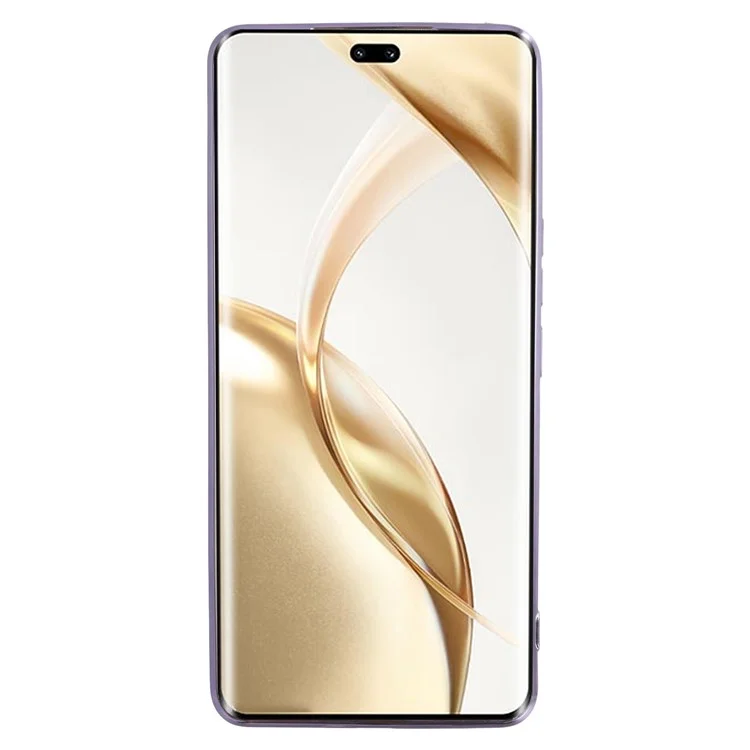 Capa KADEM For Honor 200 Pro 5G Flor TPU Flexível Gradiente Capa de Telefone - Roxo