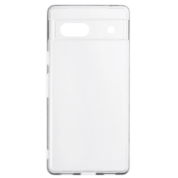 Für Google Pixel 7a Hülle wasserzeichenfreie 2,0 mm klare Telefon-TPU-Abdeckung