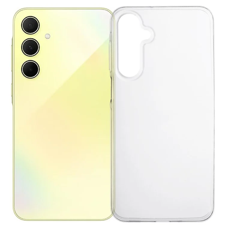 Für Samsung Galaxy A35 5G Hülle Slim Fit Transparent Soft TPU Handyhülle