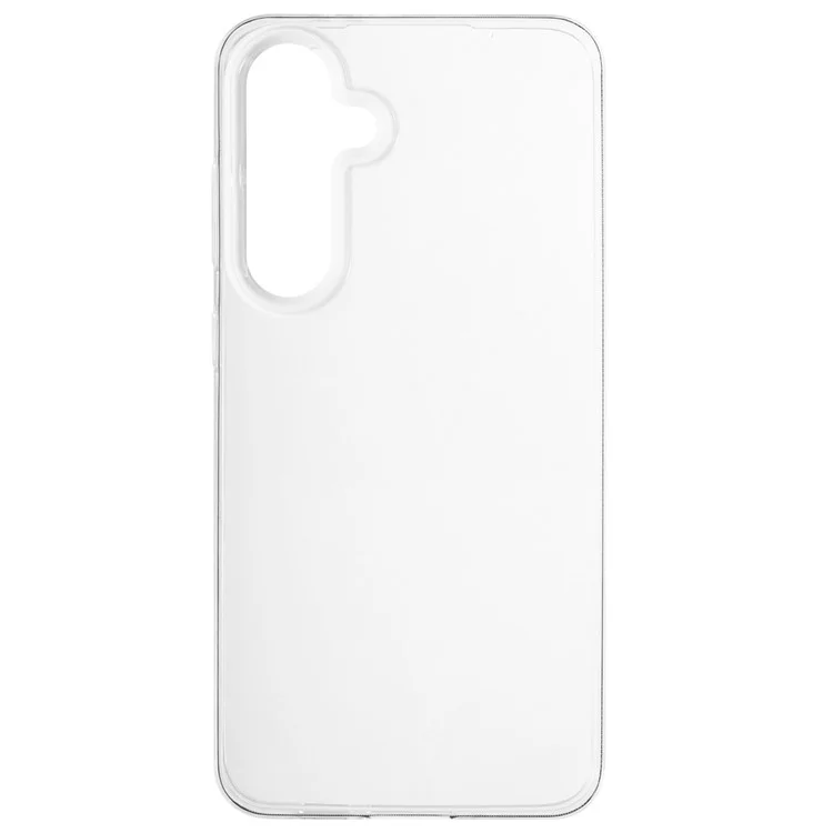 Coque pour Samsung Galaxy S24 FE, ajustement fin, transparente, en TPU souple