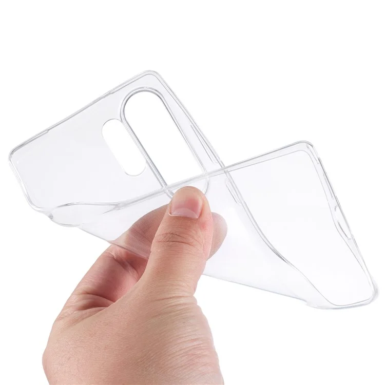 Für Samsung Galaxy S25 Ultra Hülle, schlank, passgenau, transparent, weiche TPU-Handyhülle