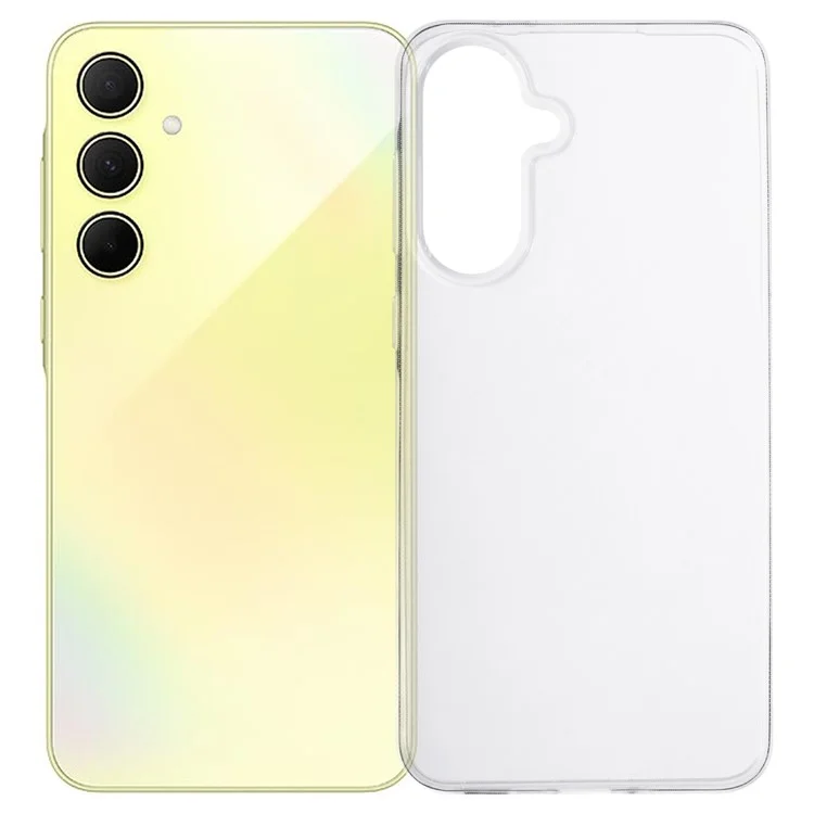Custodia per Samsung Galaxy A36 5G / A56 5G, slim fit, trasparente, in morbido TPU.