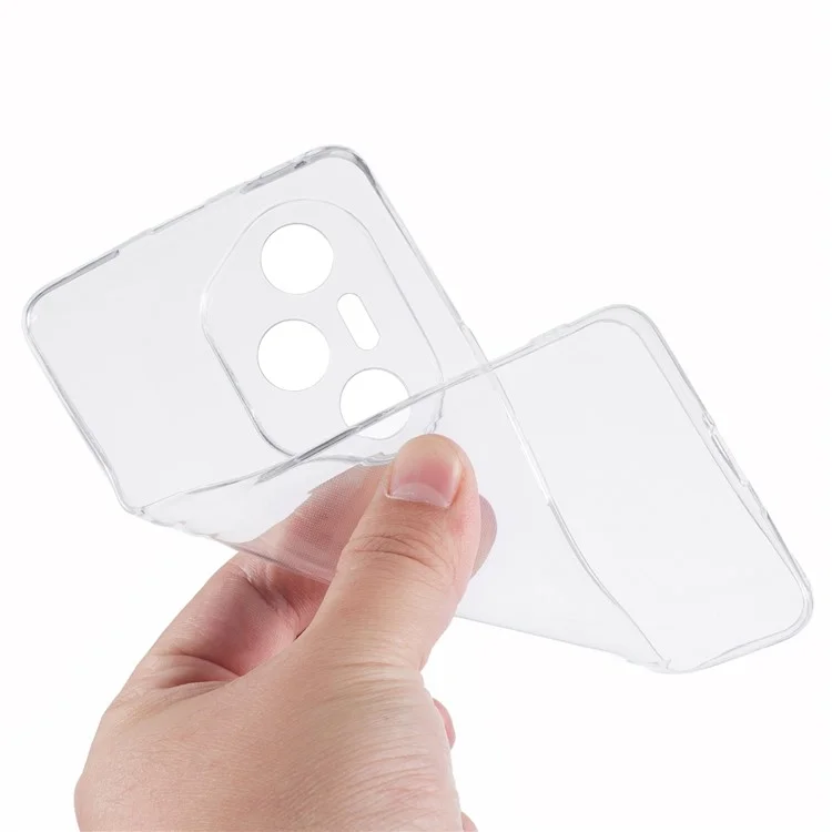 For Honor 300 Pro Klare Handyhülle Wasserfleckenresistente TPU-Rückseite