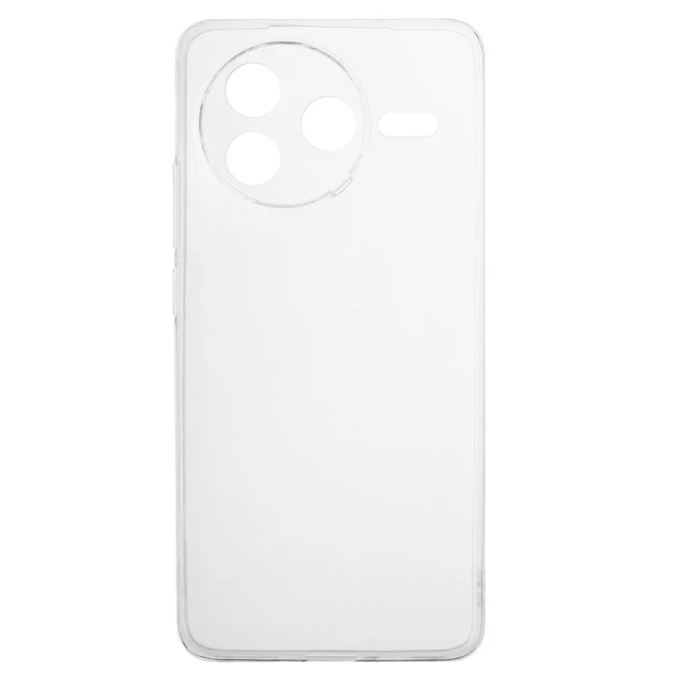 Für Xiaomi Redmi K80 5G klare Handyhülle, wasserbeständige TPU-Rückseite