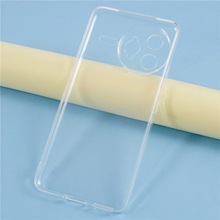 Für Xiaomi Redmi K80 Pro 5G transparente Handyhülle, wasserresistente TPU-Rückseite