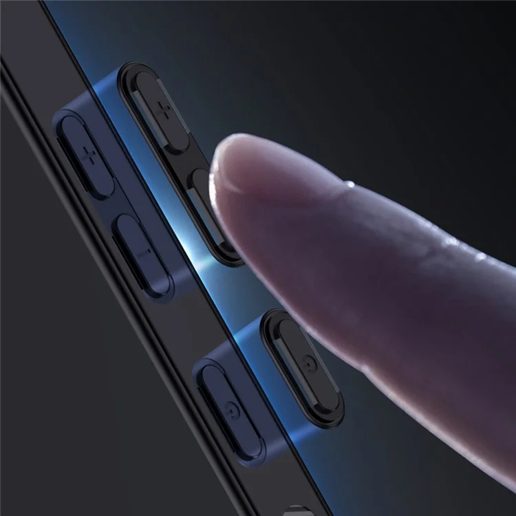 Für vivo S20 Pro 5G Hülle Holztextur PU-Leder beschichtet PC TPU Handyhülle - Schwarz