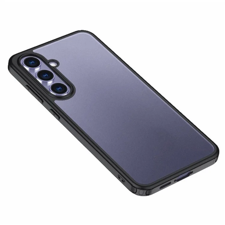 Funda para Samsung Galaxy S25 Carcasa de PC+TPU Protección de Airbag - Negro