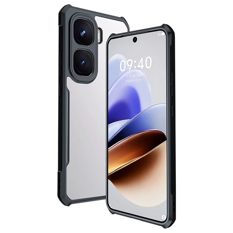 Funda XUNDD para vivo iQOO Neo10 5G a prueba de caídas TPU + cubierta de teléfono de acrílico transparente