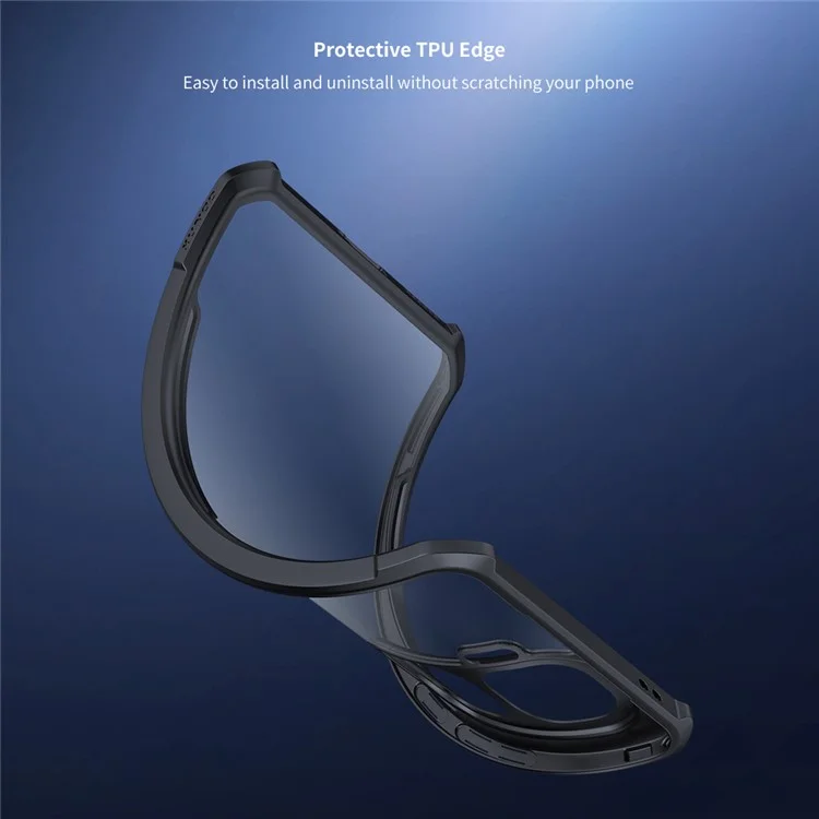 Funda XUNDD para vivo iQOO Neo10 5G a prueba de caídas TPU + cubierta de teléfono de acrílico transparente